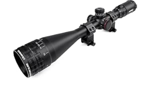 FSI Sniper 6-24x50mm Scope W Front AO Adjustment. Red/Blue/Green mil-dot Reticle. Comes with Heavy Duty Ring Mount (6-24X50)