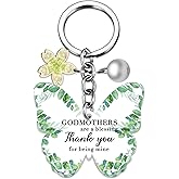 Davrock Godmother Proposal Gift Godmother Gift God Mother Gifts Funny Gifts for Mothers Day Birthday Christmas from Godchild for Godmom Keychain