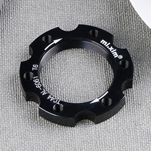 Domybest Bike Bicycle Freewheel Threaded Hubs Disk Disc Brake Rotor Flange Adapter