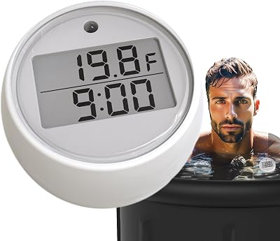 Fransande Cold Plunge Timer | Waterproof Floating Thermometer IP67