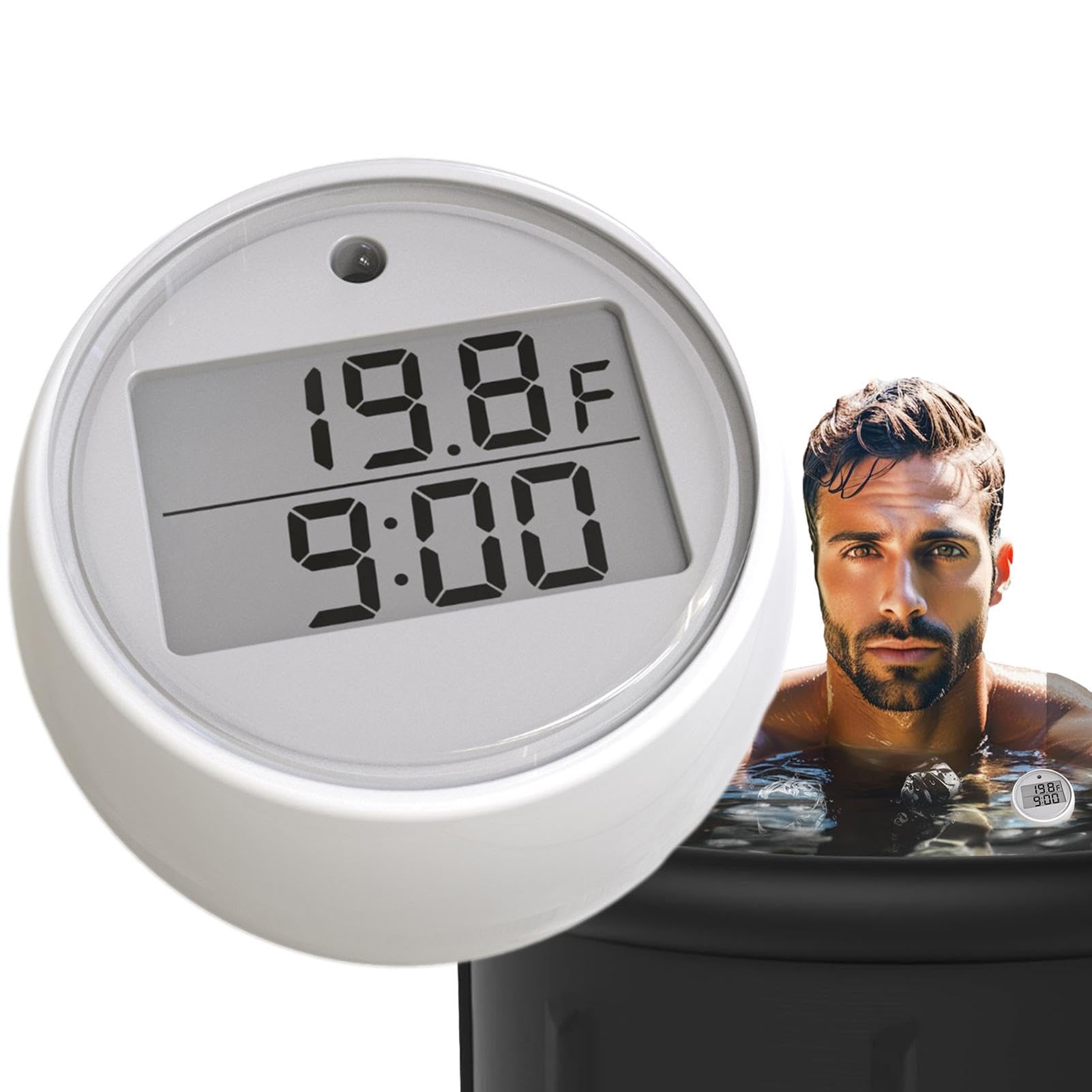 Cold Plunge Timer | Waterproof Floating Thermometer IP67