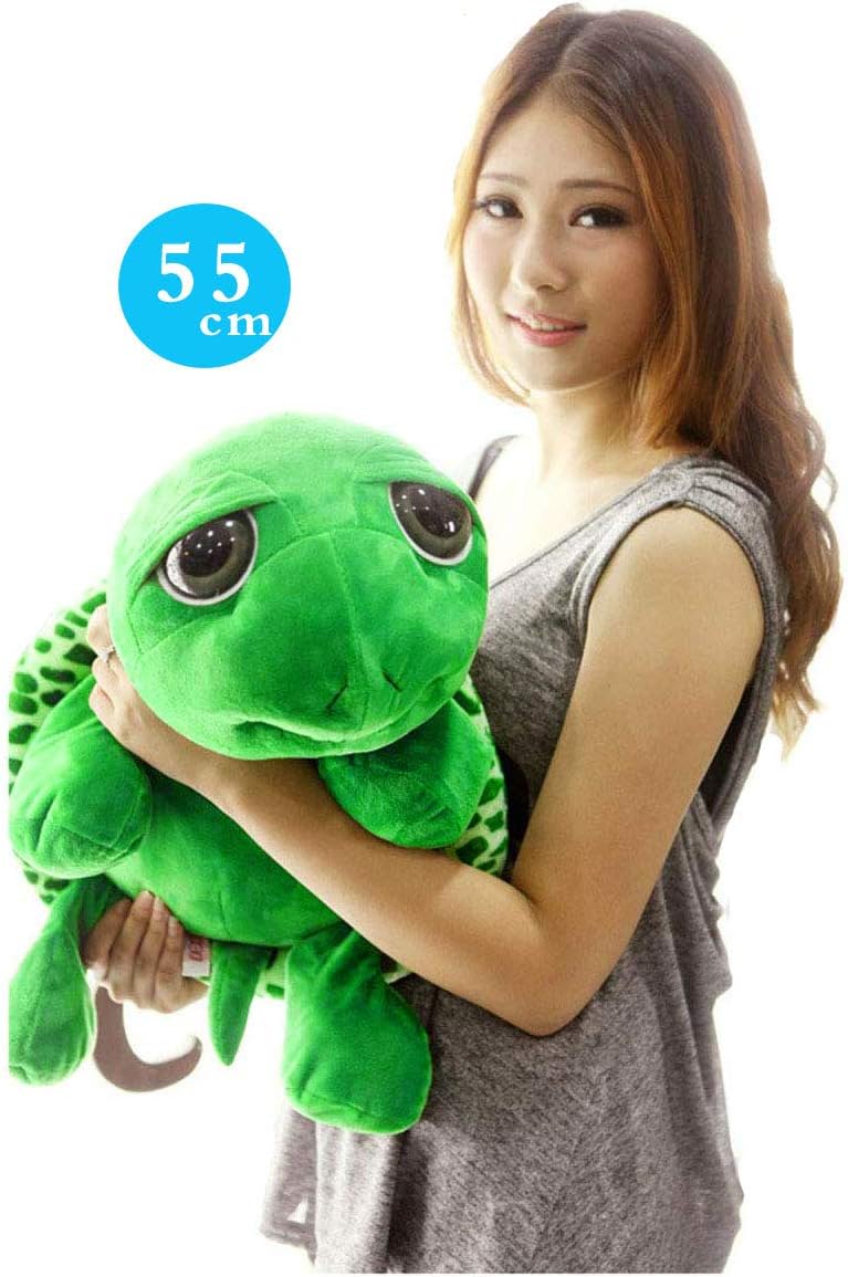 Big Stuffed Animal Turtle Travel Pillow for Sleeping and Hugging Cute & Warm Tortoise Gift Toys