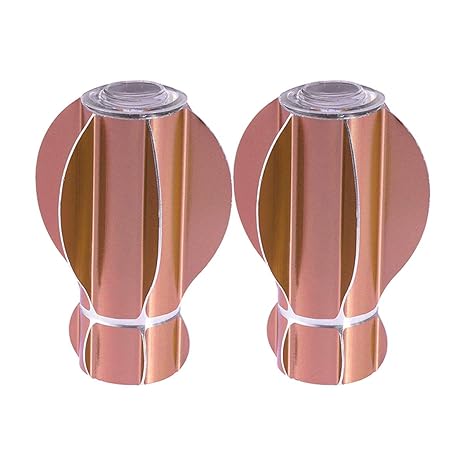 Buy Vosarea 2 Pcs Inner Dia 28mm Window Curtain Rod End Star