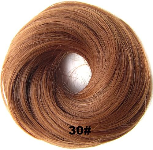 Up Do Hair Bun Topknot Knot Scrunchy Scrunchie Hair Piece Pony Tail Draw String Elegant Lovely #30
