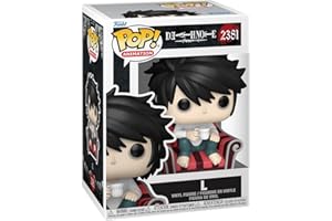 Funko Pop! Animation: Death Note - L - Collectable Vinyl Figure - Gift Idea - Official Merchandise - Toys for Kids & Adults - Anime Fans - Model Figure for Collectors and Display