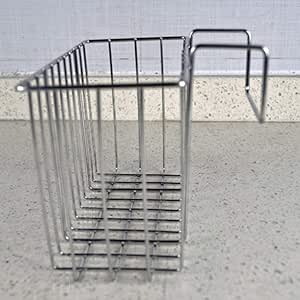Cesta de Almacenamiento de Acero Inoxidable con Estante de