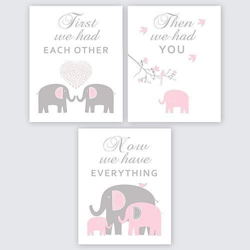 elephant nursery canvas