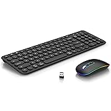 cimetech Bluetooth Keyboard and Mouse, Rechargeable