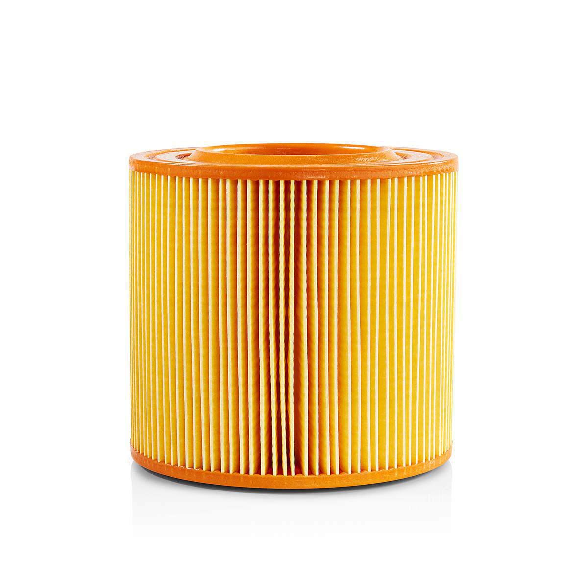 NEDIS Cartridge Filter Replacement for Allaway A/C Vacuum Cleaners, Yellow & Orange