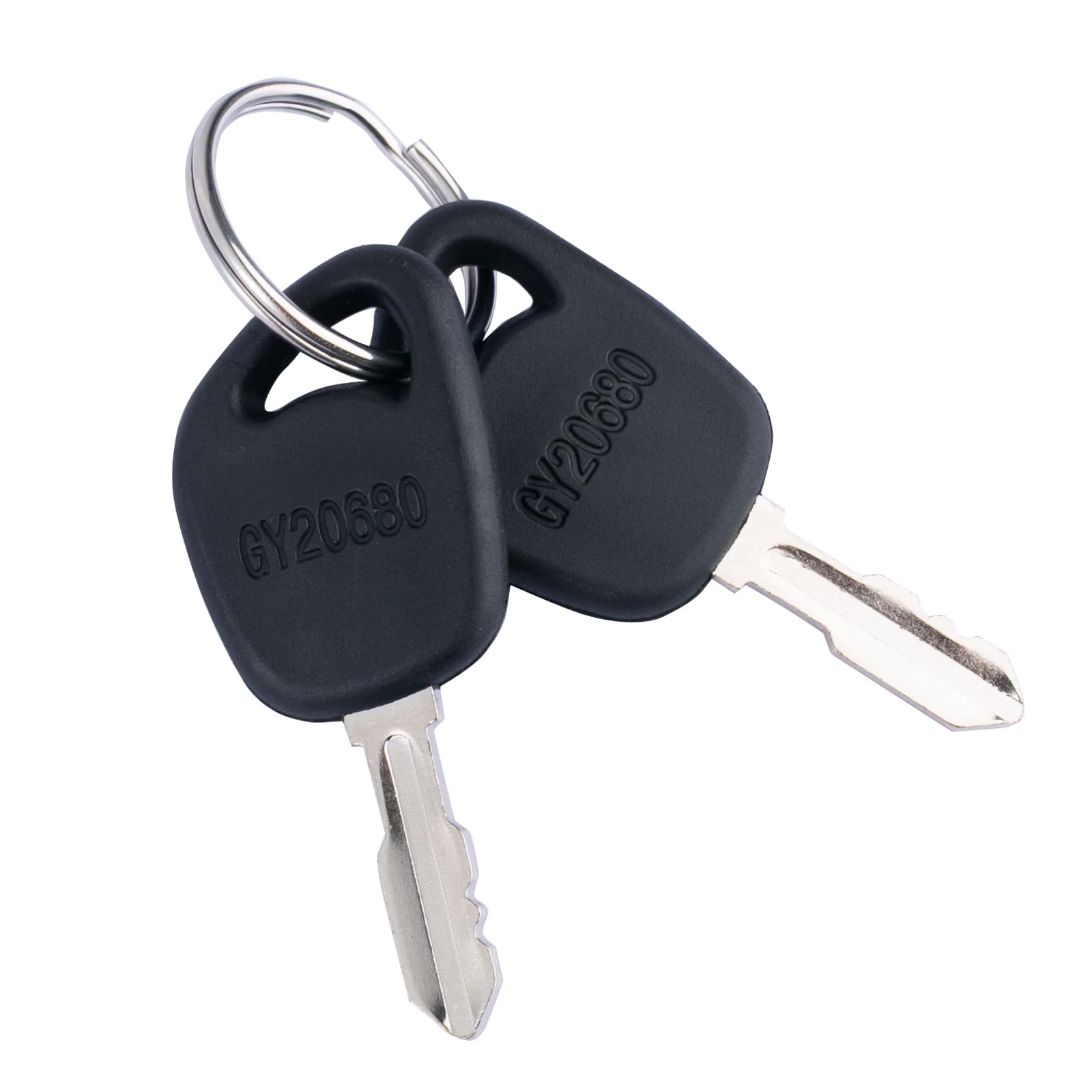 ZLKSKER 2PCS Equipment Keys GY20680 Ignition Keys Replacement for John/Deere Lawn Mower 1026R 2025R 2026R 100 LA LT SST X Series