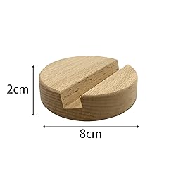 LUCENTIS Wood Phone Stand, 2 x 8 x 8 cm, Wooden