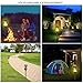 Leruiyi Solar Landscape Lights Outdoor Decorative Torch Lights Waterproof Garden Patio Lights Pathway Lawn Backyard Lights Outdoor Wireless(Pack of 2)