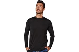 INGEAR Mens Long Sleeve Sun Shirt UV Sun Protection Quick Dry Outdoor Shirt for Fishing Running Workout Hiking UPF50+