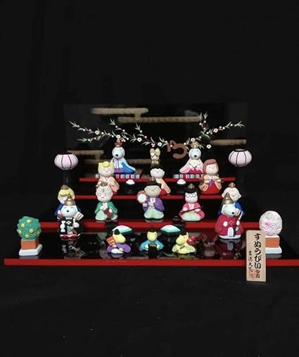 Amazon スヌーピー ひな人形 段飾り 三月人形 雛人形 吉徳大光作 段飾り ホビー