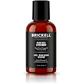 Brickell Men's Instant Relief Aftershave for Men, Soothing After Shave Balm to Prevent Razor Burn, With Aloe, Vitamin E, and Hyaluronic Acid, 2 Ounce, Scented