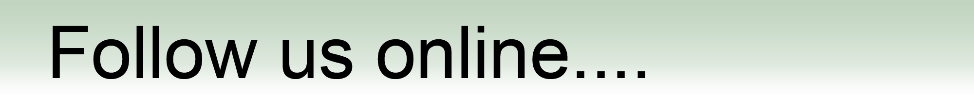 Follow us online
