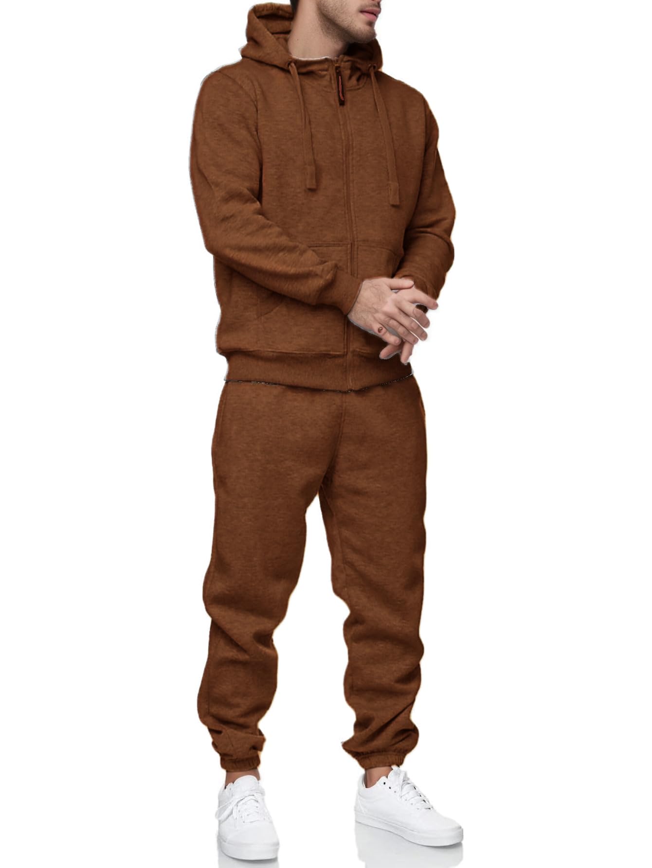 CUBECIRCLE Sweatsuits for Men 2 Piece Men's Jogging