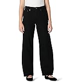 Amazon Essentials Women's Women's Low Stretch High-Rise Barrel Leg Jean