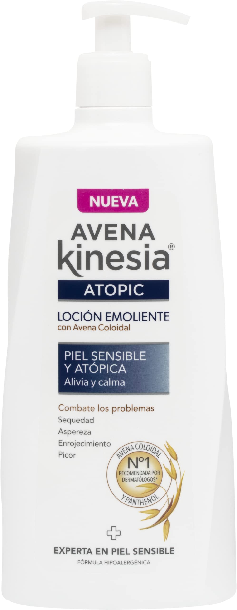 Avena Kinesia Avena Topic Emollient Body Milk, 400 ml