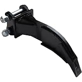 MMS Mini Excavator Attachment Ripper, Single Hook Backhoe, 90 mm/3.54in Span, Ideal for Garden, Farm, Construction and Road Maintenance, Compatible with 0.8-1.8 Ton Mini Excavators