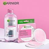 Garnier Micellar Reusable Eco Pads Pack of 3 Microfibre Pads view 9