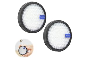 CHUANCHENG 2Pcs Vacuum Cleaner Dust HEPA Filter for PrettyCare W200 Wireless Vacuum Cleaner Filter Replacement Parts