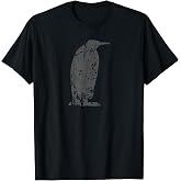 Penguin Vintage Design - Penguin Print T-Shirt Small