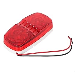 ECOTRIC LED Trailer Marker 4" x 2" Bullseye Lights