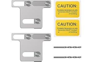 QYZZRS 2Set Generator Interlock Kit Compatible with Eaton Cutler Hammer BR Series 100 Amp Panel,1 to 1 1/2 inches Spacing Bet
