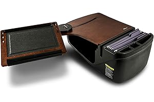 AutoExec AUE10016 Reach Front Seat Car Desk Mahogany Finish 23 Inch