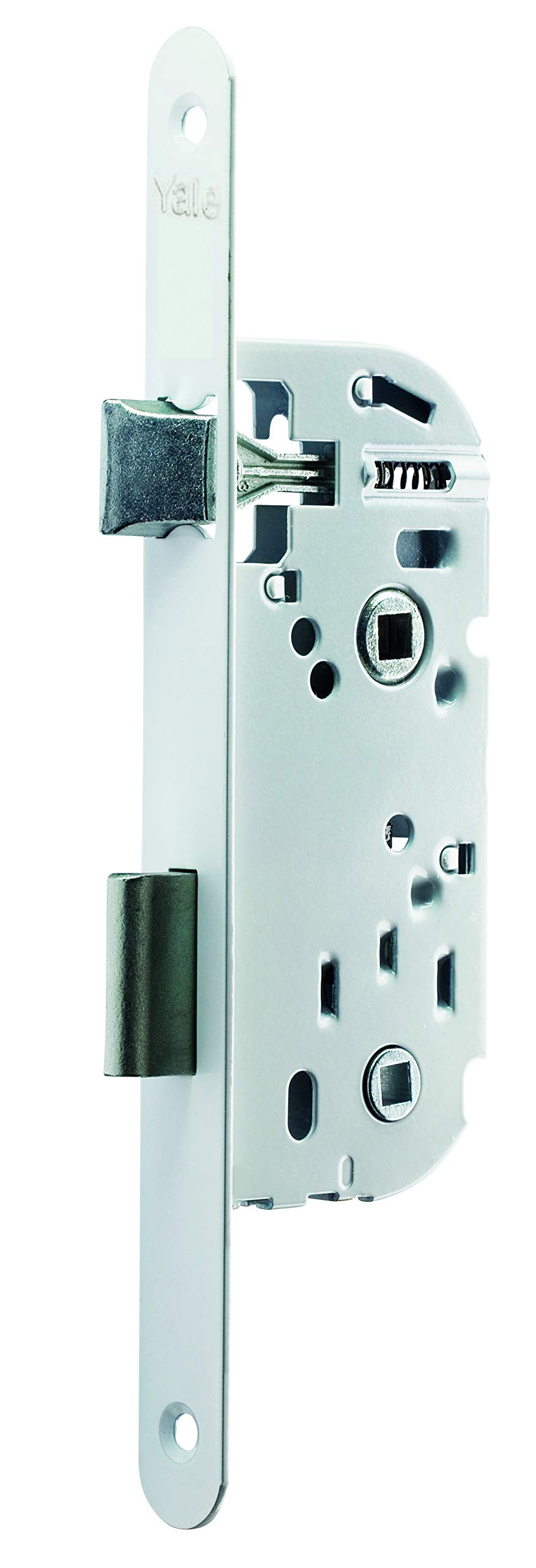 Yale Y13R-A40/B/SC 135mm Car Boot Mount Lock with Locking Rod Spindle 40mm Axle Reversible White Strike Plate Included