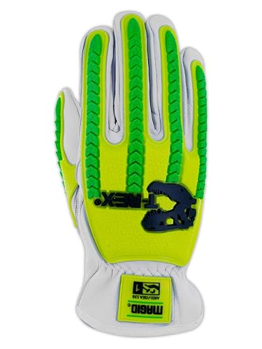 thumbnail image 2 of MAGID Rebel Series Leather Impact Gloves - Cut Level A5, ANSI Rated Protection, Size XL 2 of 4