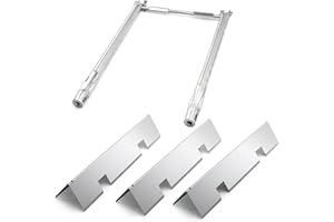 RUITEERS Spirit E-210 Grill Replacement Parts for Weber Spirit E-210 Grill Replacement Parts Spirit I & II 200 Series GS4 E210 S210 E220 Grill Parts 15.3" Flavor Bars, 7635 Flavorizer Bars 69785 Grill Burner