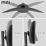 MSI Modern MD342CQP 34 Inch UWQHD Curved Monitor 3440 x 1440 VA view 6