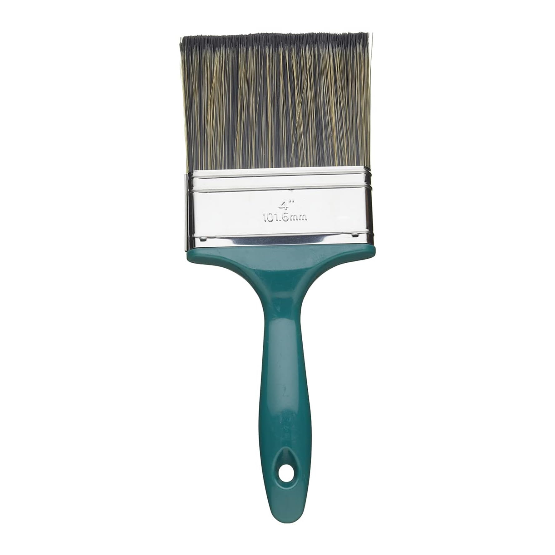 Fit For The Job 4 inch Shed & Fence Brush for Applying Exterior Woodstains, Varnish, Preservatives & Treatments on Smooth Planed & Rough Sawn Timber, 4" 100mm