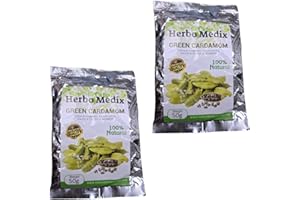 Green Cardamom | Natural Green Cardamom | 2 in 1 | Each 50 Grams