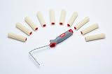 ProDec 11 Piece 4 Inch Gloss Pile Mohair Mini Paint Rollers and Frame view 4