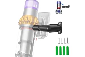 ASUNT 2PCS Vacuum Cleaner Wall Mount Holder Stand Compatible with Dyson V8 V7 V6 V10 V11 V15 Vacuum Cleaners and Shark IX141 IZ562H IZ682H IZ361H IZ462H IZ163H IZ363HT IZ483H Pet Cordless Stick Vacuum