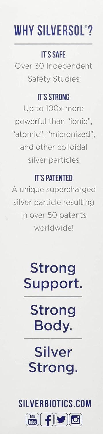 American Biotech Labs Silver Biotics Silver Gel Infused w/SilverSol Nano-Silver Technology 4oz, Pack of 2 : Beauty