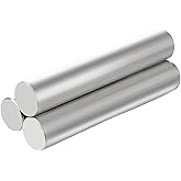 3 Pieces Magnesium Fire Starter Rods, 99% High Purity Magnesium Metal Rod, 3.5" x 0.63" – Ideal Mg Fire Starter for Survival,