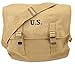 U.S. WW2 Style M1936 Musette Bag with Shoulder strap Khaki marked JT&L 1942