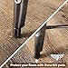 Felt Furniture Pads for Hardwood Floors - Effective Chair Leg Floor Protectors. Protect Your Home from Scratches. Easy to Use - Proven Results 274pc MEGA Pack 2-Colors 8 Shapes & Sizes