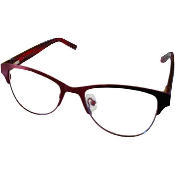 Occhiali Da Vista Eddie Bauer 32206 Cateye Nero Per Donna, Montatura In Metallo 52mm, Con Custodia E Panno