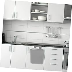 FONDOTIN Wall Mounted Trash Bin Compact Kitchen