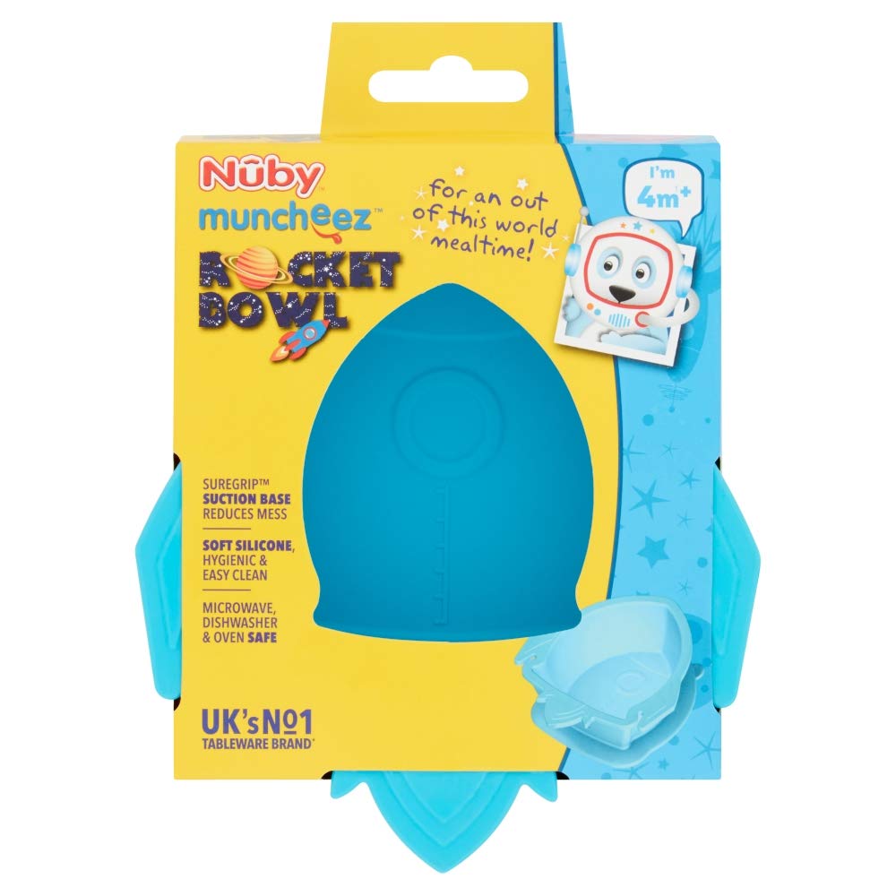 Nuby Muncheez Rocket Bowl Ages 4 months+