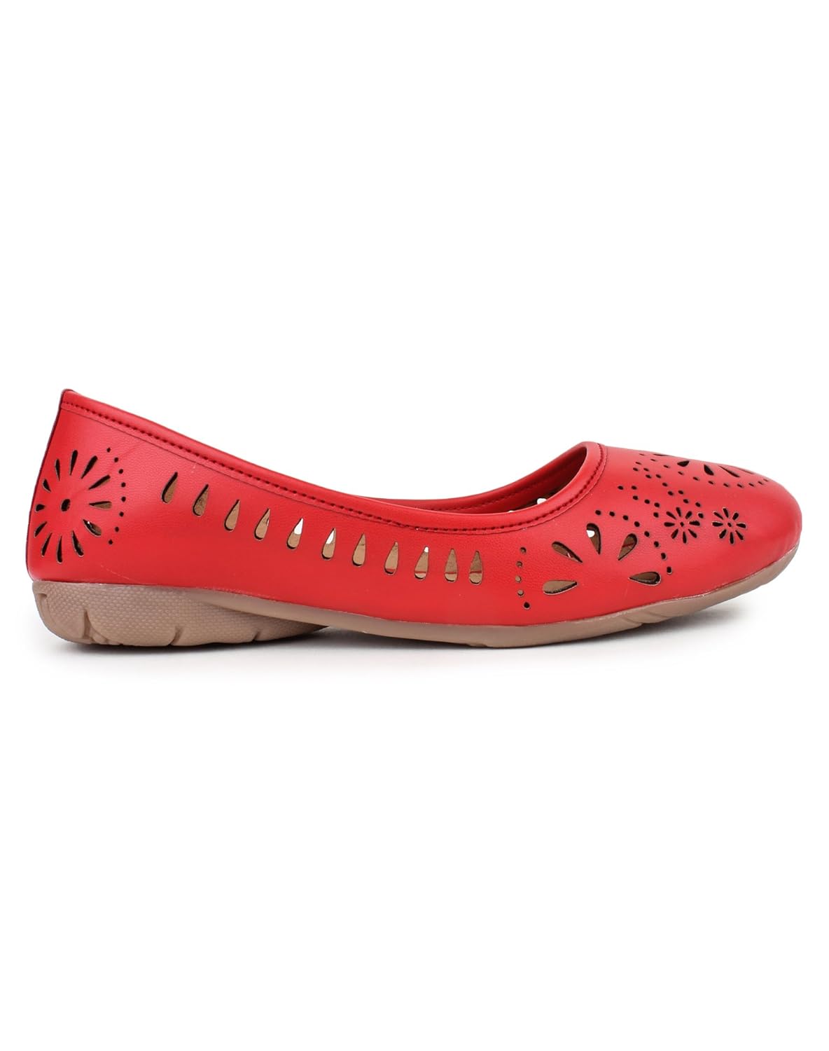 taat women's casual napa leather flat belly shoe