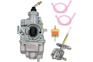 TTR125 Carburetor + Fuel Switch Valve Petcock for Yamaha TTR125 TTR-125 Carb Carburetor 2000-2007 Yamaha Motorcycle TTR125LE TTR125 TTR125E TTR125L by LIYYOO