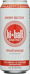 Hiball Energy Blood Orange Energy Seltzer, 16 FZ