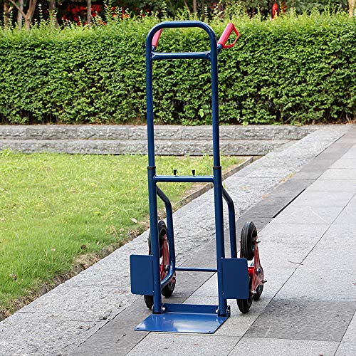 FCH Hand Truck for Stairs Industrial Heavy Duty Sack Truck with 6 Wheels Stair Climbing Cart - Thumbnail 4