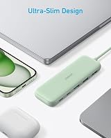 Anker USB C Hub 5-in-1 4K HDMI 85W PD-IN 2x USB-A 5Gbps MacBook Pro Air Dell view 6
